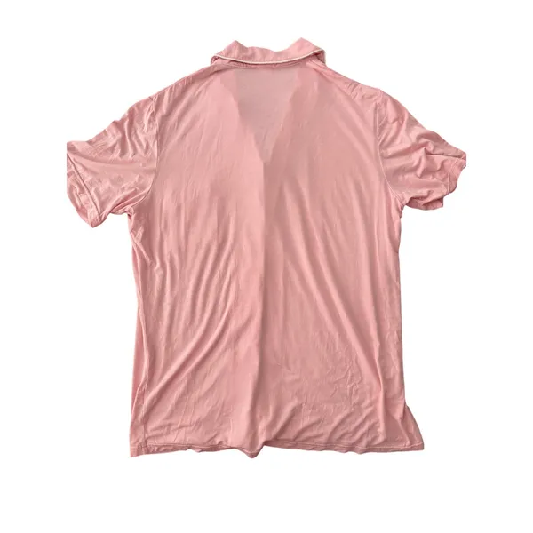 Women's Pink Pajama Lounge Set Medium Soft Button Front Sleepwear Shorts - Image 9