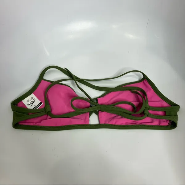 Speedo green bikini‎ top women’s size large - Image 3