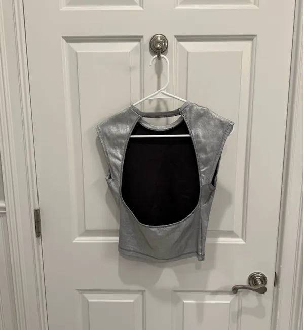 ZARA Metallic Top - Image 3