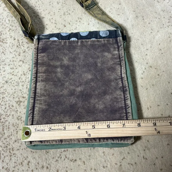 Handmade Nepal Cotton‎ Patchwork Owl Messenger Bag Boho Crossbody Multi Color - Image 3