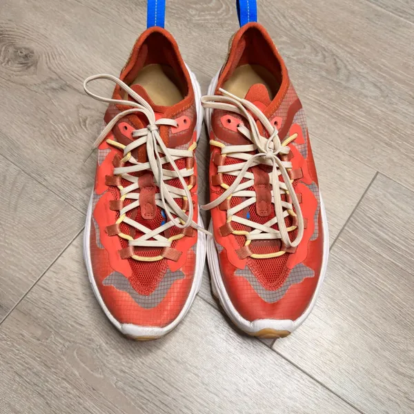 SOREL Kinetic Breakthru Sneakers Womens Red Mesh Lace Up‎ Chunky Sole Size 7.5 - Image 2
