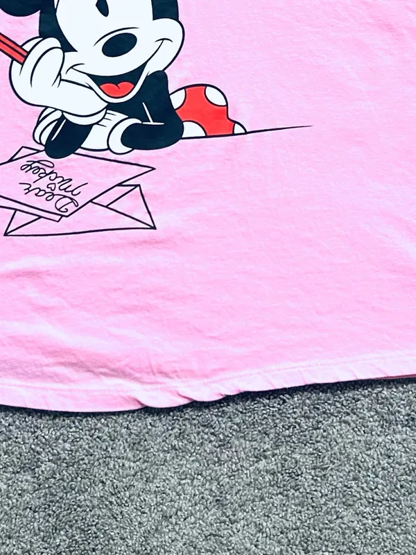 Woman Within X Disney Pink Short Sleeve Valentine's Day Minnie, size 2X - Image 7