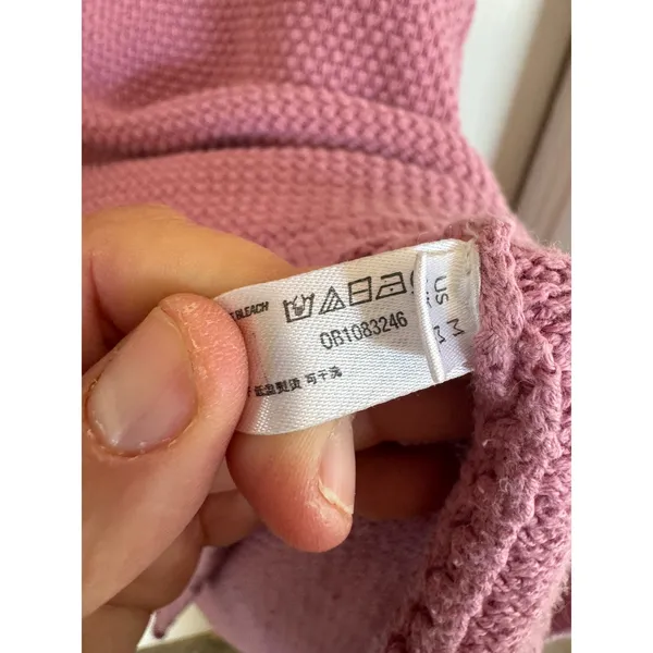 Free People FP Beach mauve‎ Hailee sweater size medium - Image 4