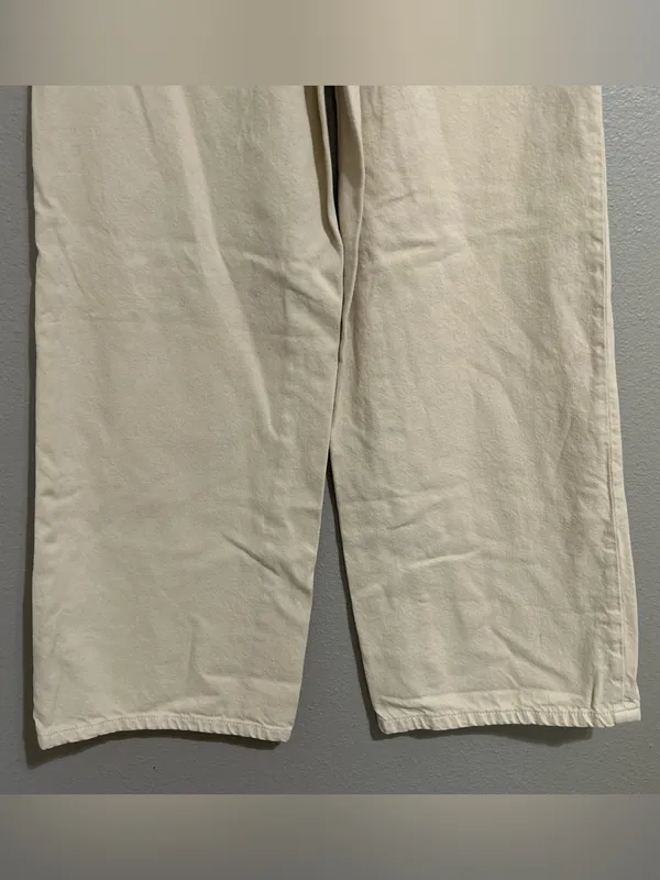 Urban Outfitters BDG Neutral Cotton High Rise Wide Leg Pants Women’s Size 27 - Image 6