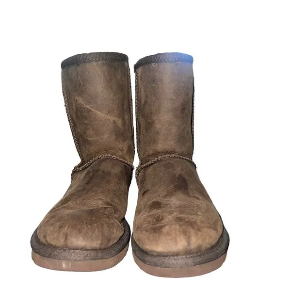 UGG Classic Short II Boots Womens Size‎ 5 Chocolate Brown Pull On Mid-Calf - Image 5