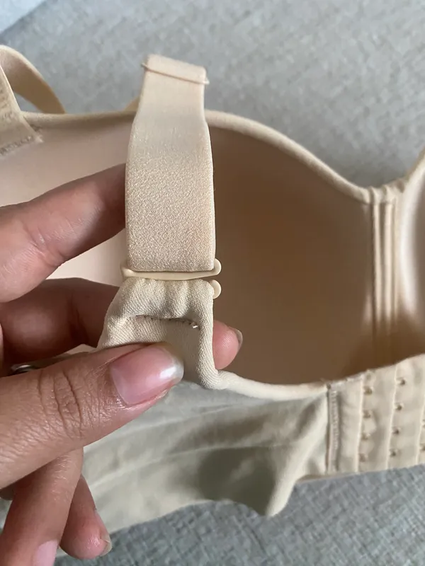Nwt Truekind Supportive Comfort Wireless Shaping Bra Size Xl Beige - Image 11