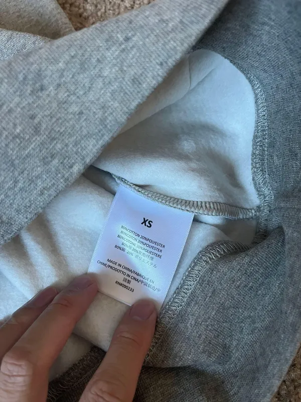 Fear of God Essentials Hoodie Dark Oatmeal Size Xs - Image 5