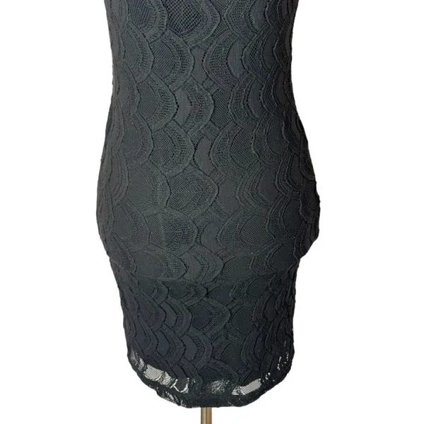 Nightcap Victorian Dress Women XS Black V‎ Neck Short Sleeve Lace Whimsigoth - Image 8
