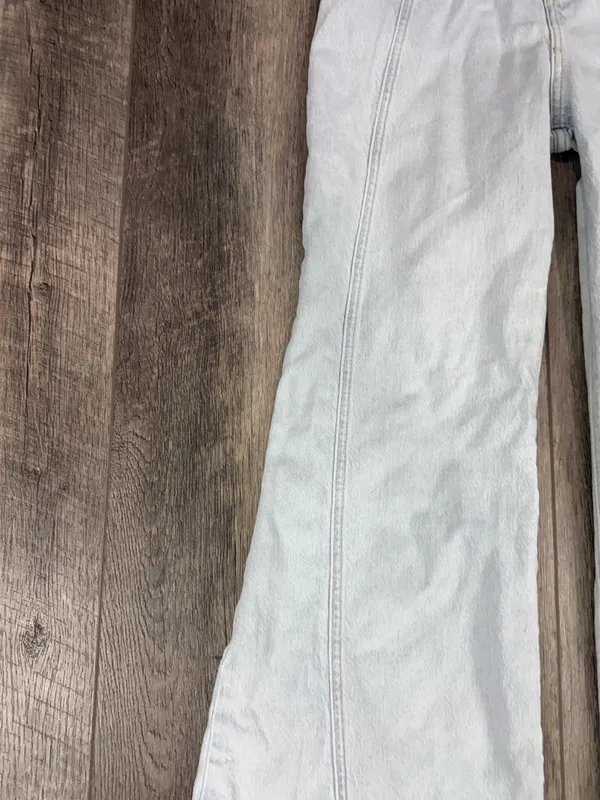 Free People Light Wash Florence Flare Jeans - Image 6