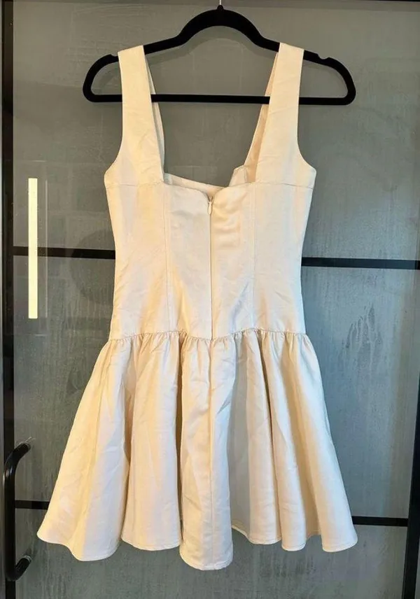 Cream Dress - Image 3