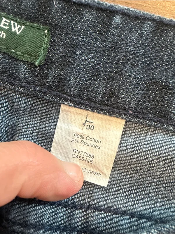 J. Crew Toothpick Skinny Stretch Jeans Size 30 - C60-052 - Image 4