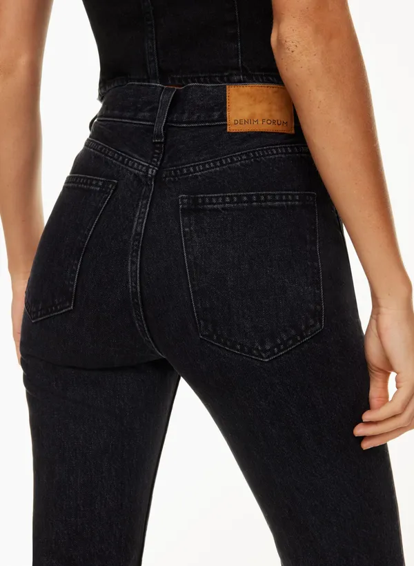Denim Forum The Marlene '60s High Rise Flare 32L - Image 8