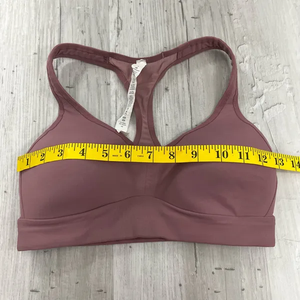 Lululemon Figue Purple Speed Up High Support Racerback Sports Bra 4 - Image 5