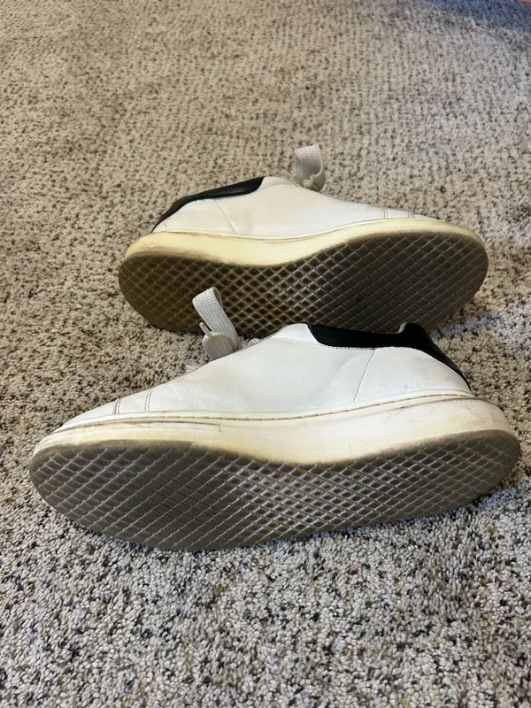 Steve Madden Women's White Leather Low-Top Sneakers - Image 7