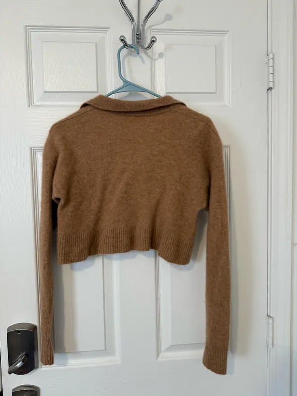 Reformation Collared Sweater - Image 3