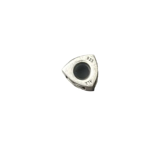 Pandora Silver Alpha Letter "X" Block Initial Authentic Charm - Image 4