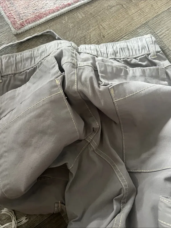 Zara utility cargo trousers size 4 - Image 8