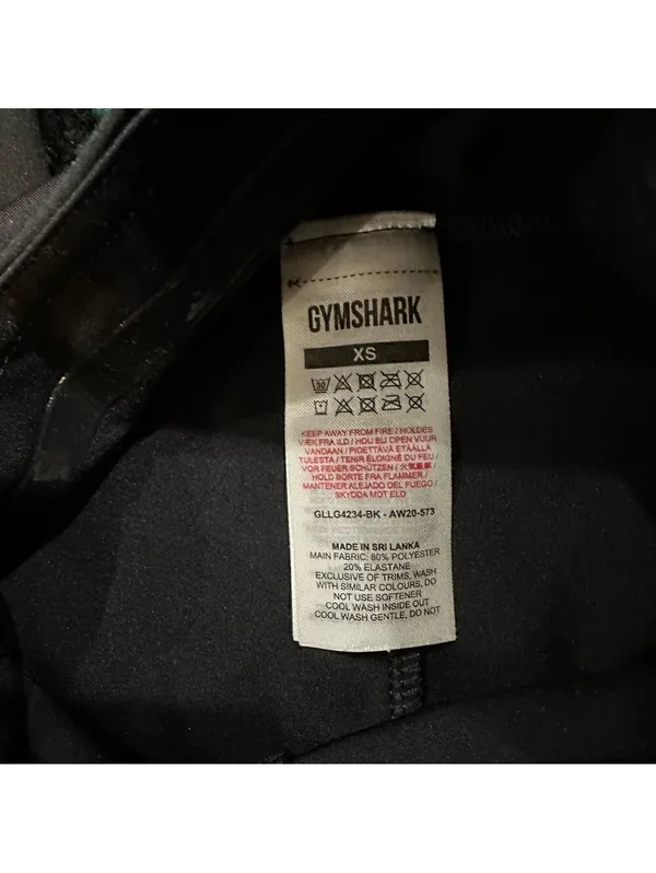 Gymshark Black Exo Ultra Leggings Size XS - Image 7