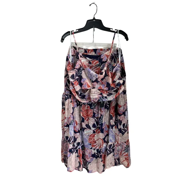 Lulus Floral Two Piece‎ Midi Dress Set XL Floating Through Flowers Boho - Image 2