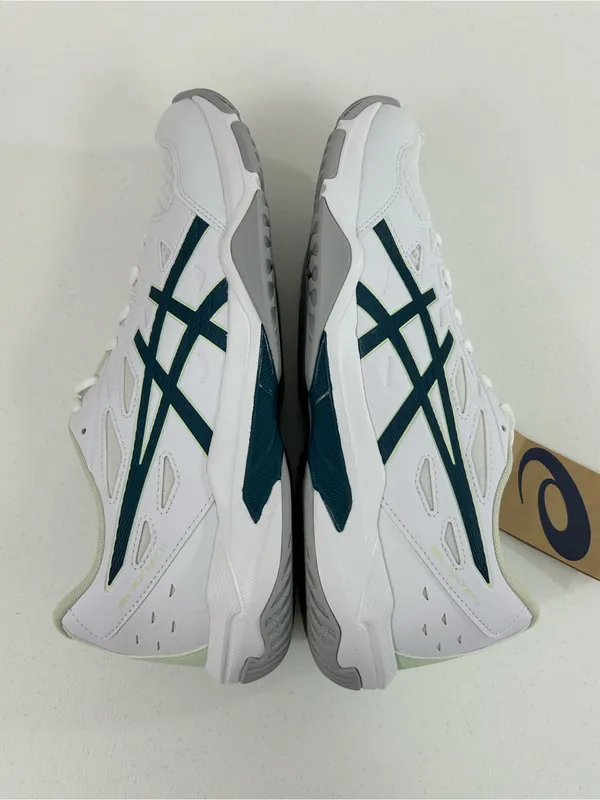 Asics Gel-Rocket 11 White/Ink Teal Volleyball Shoes Womens Size 12 - Image 4