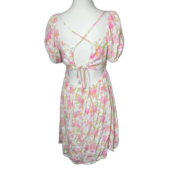 Altar'd State Carissa Floral Babydoll Dress Size Large NWOT - Image 8