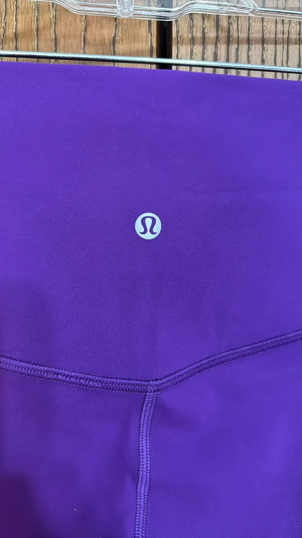 Lululemon Align HR Short 4” College Purple Sz6 - Image 3