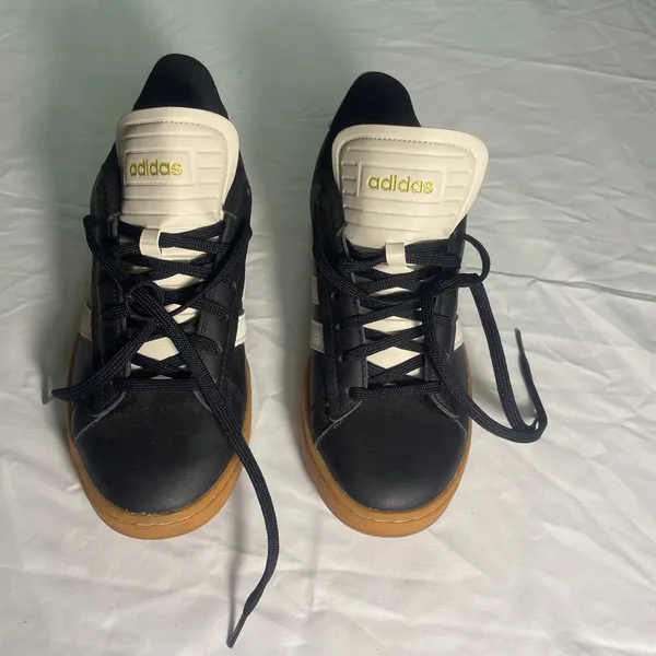 Adidas Grand Court Sneakers - Women Size 8.5 - Black - Image 2