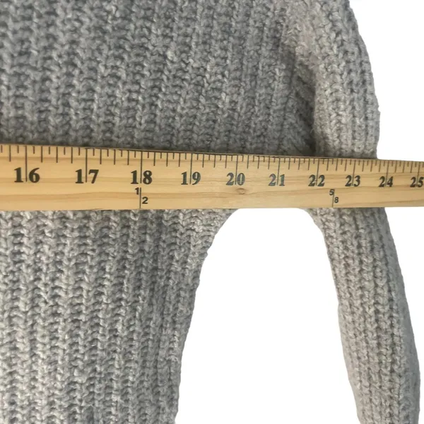 Rachel‎ Zoe Women's Size XS Classic Basic Grey Knit Sweater - Image 9