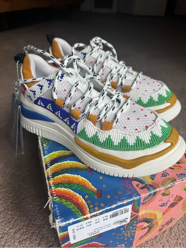 Farm Rio Apollo Women's Fashion Sneakers 7.5 New - Image 4