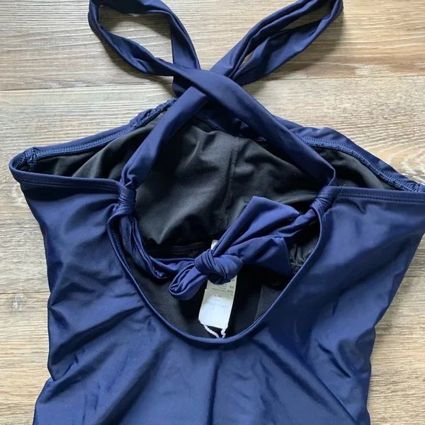Cupshe Onyx One-Shoulder Tummy Control One Piece Swimsuit S - Image 6