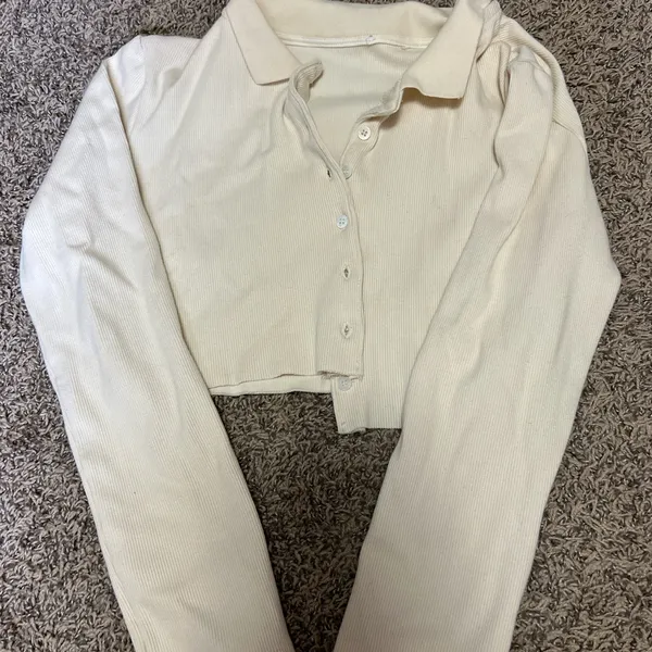 Princess Polly Cropped Cardigan - Image 2