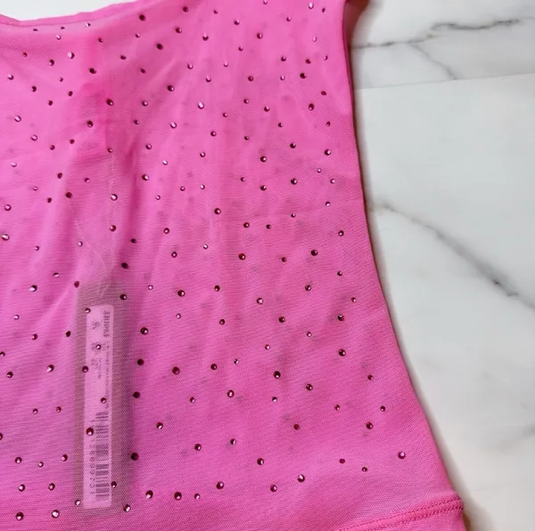 SKIMS Mesh Rhinestone Swim Cover-Up - Image 3