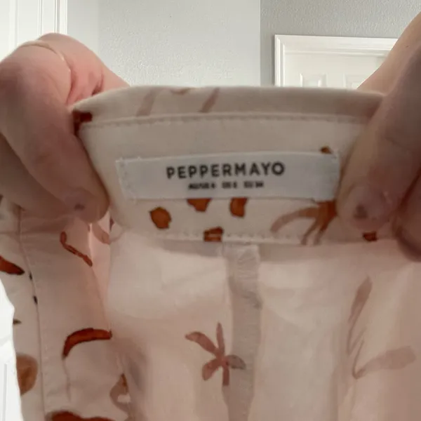 Peppermayo Soho Printed Cut Out Shirt Dress - Image 5