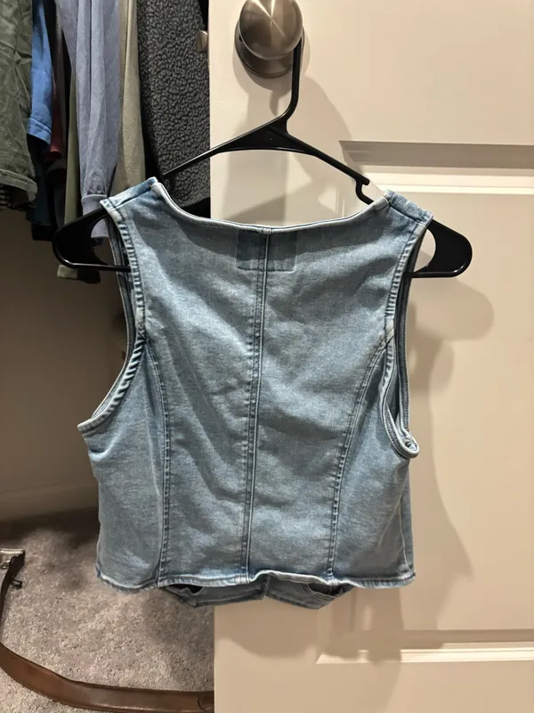 Denim top Blue Size M - Image 2