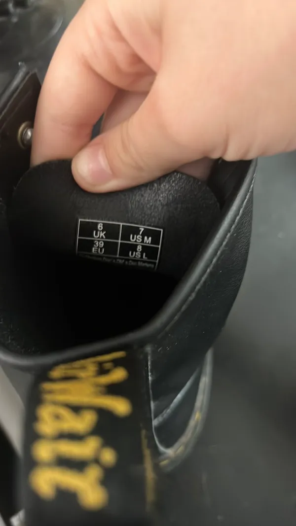 Dr. Martens Black Boots - Image 4