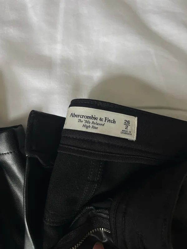 Abercrombie Leather Pants - Image 3