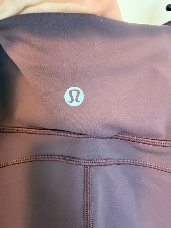 Lululemon In Movement Everlux High-Rise Maroon Biker Shorts 2.5" - Image 4