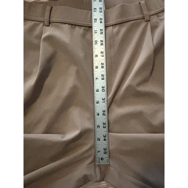 NEW Halara Flex Women's High Waisted Side Pocket Trousers Pants XL Beige - Image 11