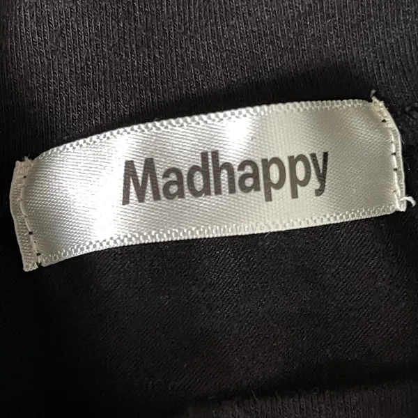 Madhappy mock neck sleeveless black top - small - Image 10