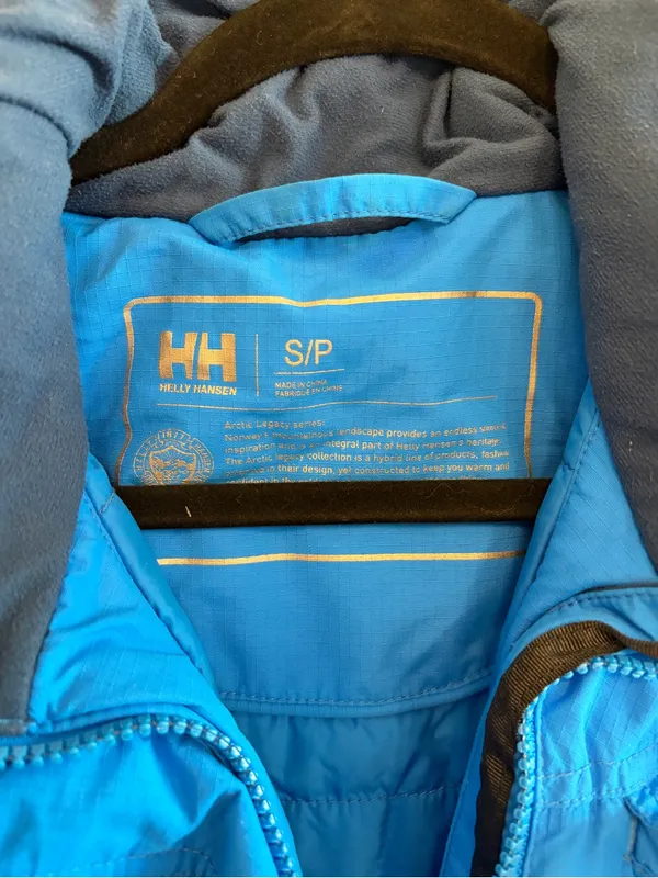 Blue Helly Hansen Arctic Legacy Winter Jacket Size S - Image 2