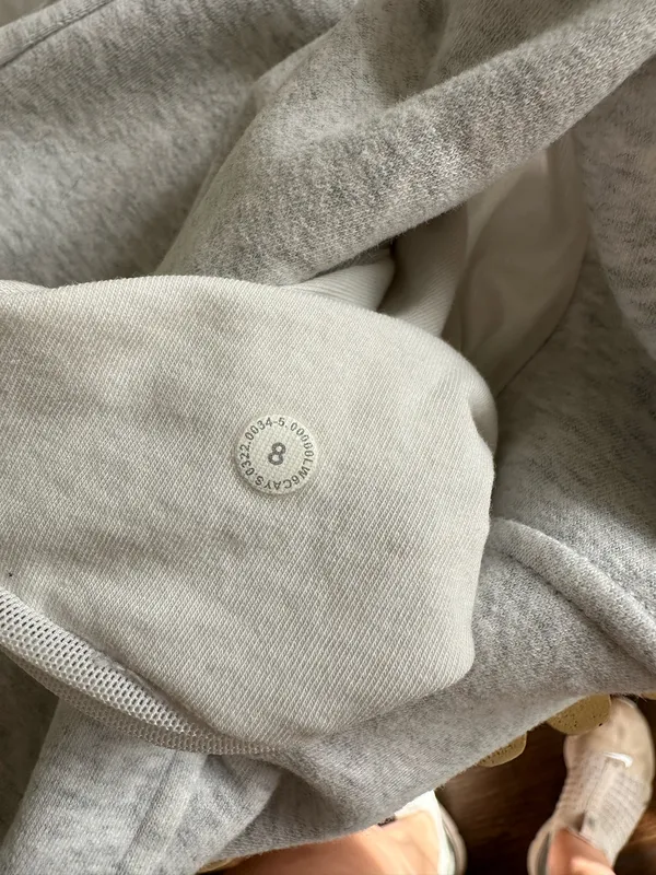 Lululemon Loungeful High-Rise Cropped Jogger Heathered Core Ultra Light Grey 8 - Image 4