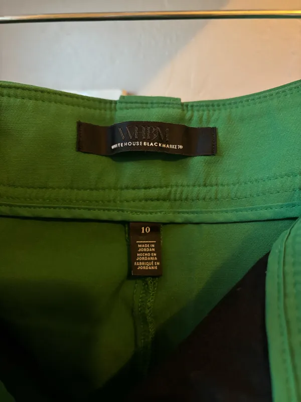Green White House Black Market Pants - Image 4