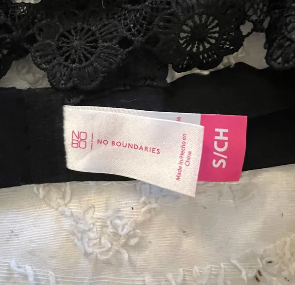 No Boundaries Black Lace Bralette - Image 2