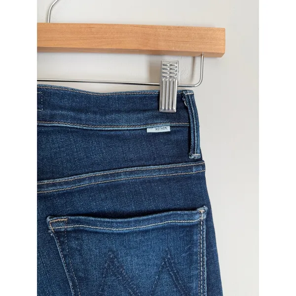 Mother The Insider Ankle Jeans Women 26 Cropped High Rise Straight - Image 4
