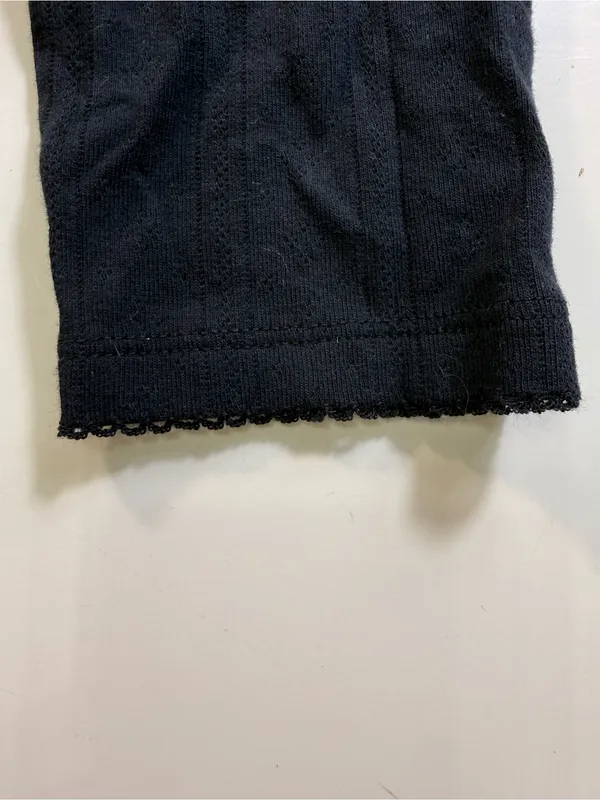 Levi's Black Long-Sleeve Button Henley Tee - Image 9