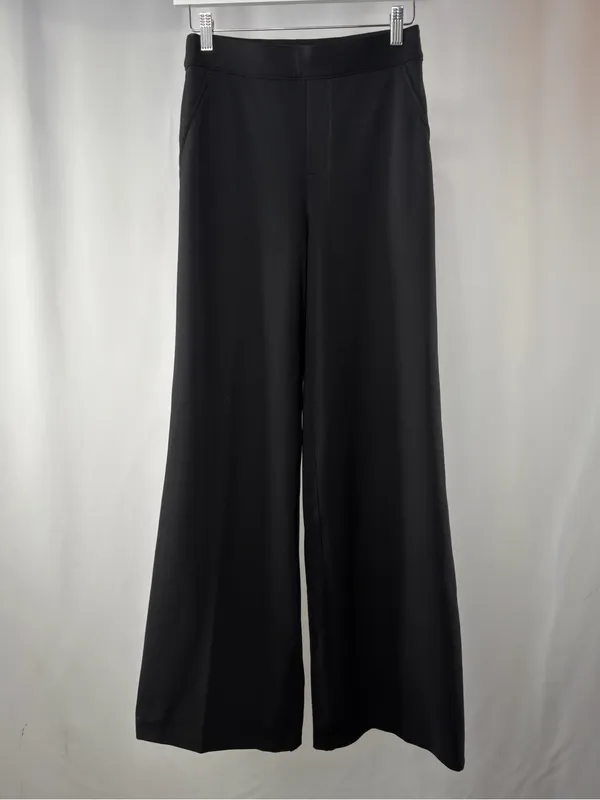 SPANX Super Smooth Perfect FitPonte Wide‎ Leg Pant in Black Size Extra Small - Image 6