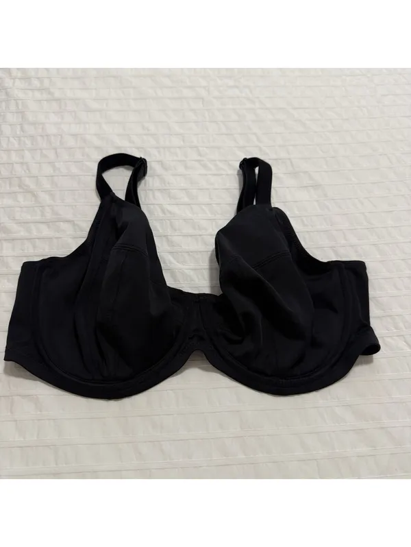 Elomi 36G Essentials Underwire Swim Bikini Bra Top ES7500 Black - Image 10