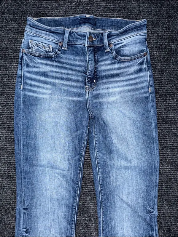 Buckle Black Fit No 75 Flare Leg Stretch Jeans Sz 27x32 BBW1556R Boho Western - Image 3