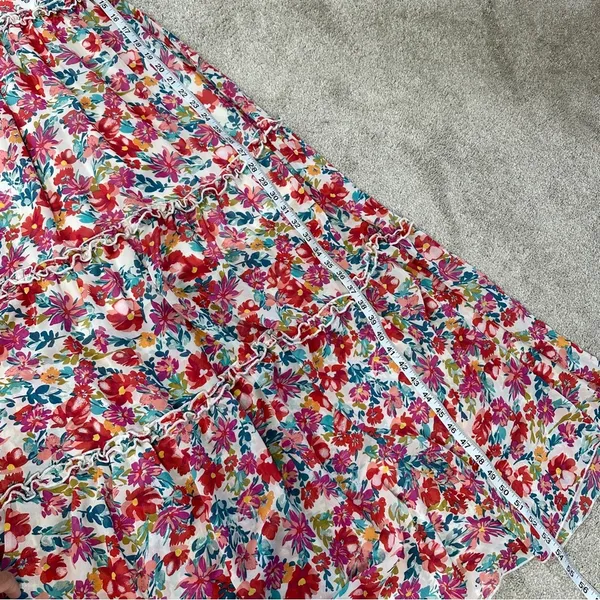 bohme Women’s Kendal Floral Maxi Dress Longsleeve V-Neck in Multicolor Size XS - Image 13
