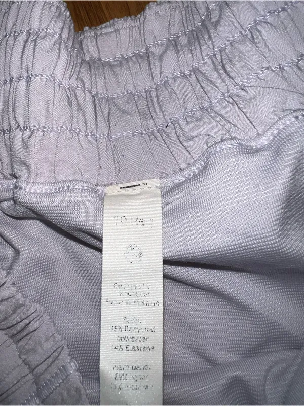 Light Gray Athletic Shorts for Women - Image 3